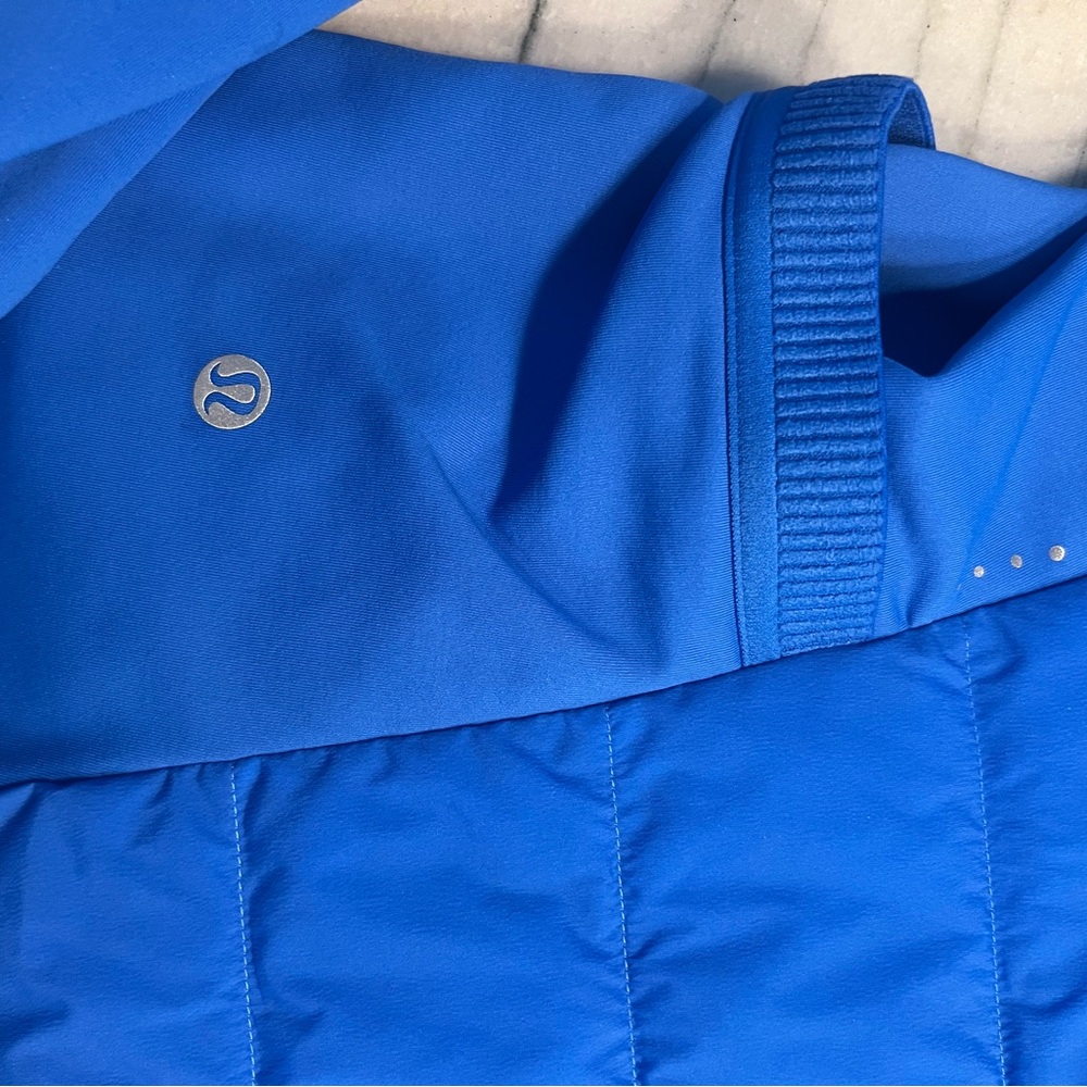 Lululemon Pull-over Blue Down Jacket - image 8